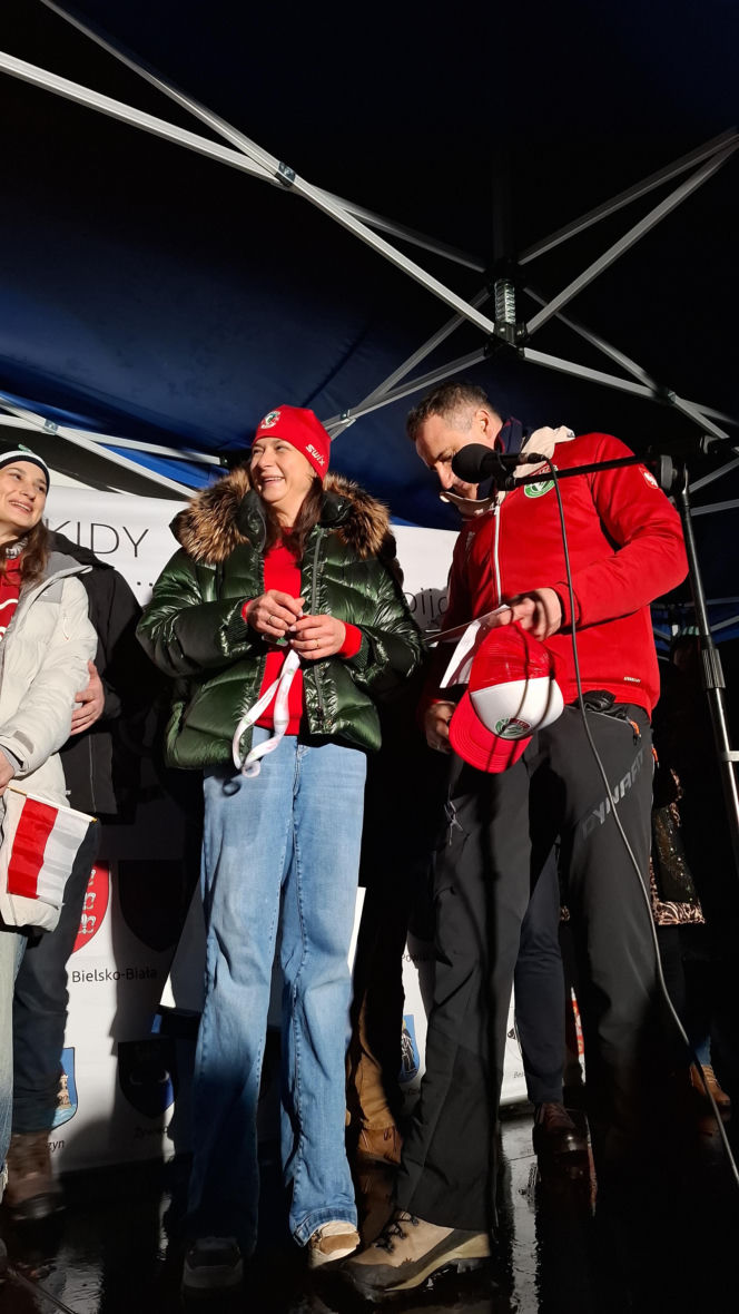Powitanie Kacpra Tomasiaka w Bystrej 18.02.2026