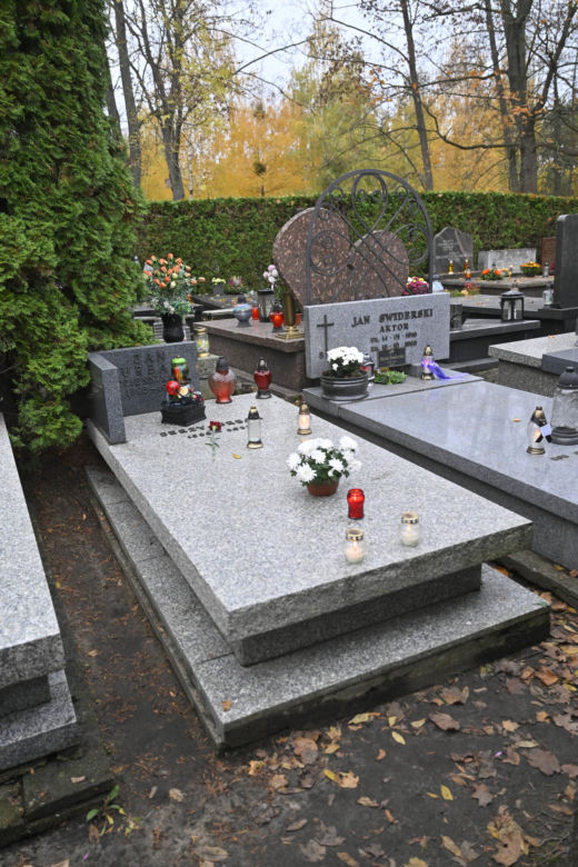 Tak wygląda grób Jerzego Urbana