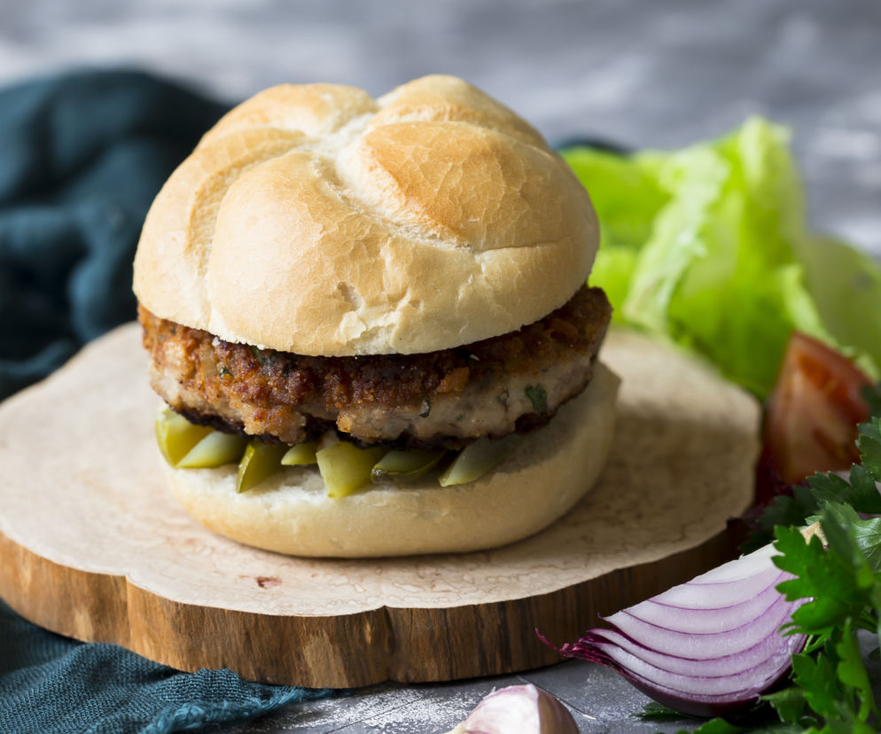 Polski burger z programu Zakupy pod Kontrolą