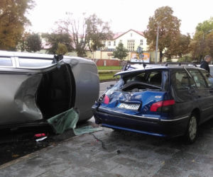 Kolizja na Powstańców Wielkopolskich