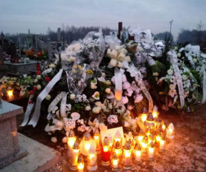 Pogrzeb Dominiki i Anny - Tryńcza