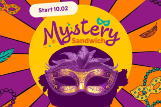 Mardi Gras w Popeyes z tajemnicą i podróżą w rolach głównych.  Mystery Sandwich oraz wycieczka do Nowego Orleanu czekają