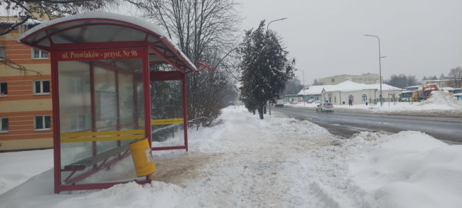 zima w Zamościu