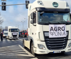 Protest rolników w Lublinie [GALERIA]