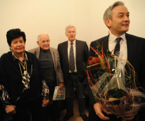 Otwarcie biura poselskiego Roberta Biedronia, Joanny Senyszyn i Marka Rutki w Słupsku