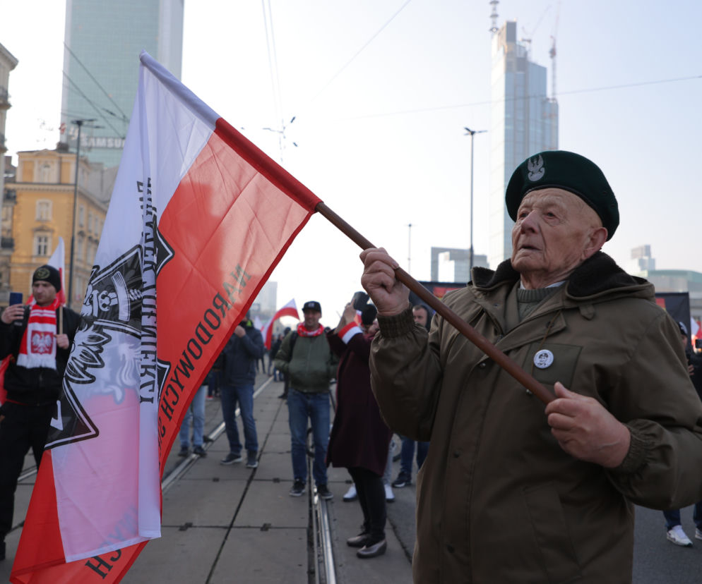Marsz Niepodległości 2021 w Warszawie 