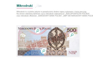 Banknot 500 złotych. Jak poznać czy jest prawdziwy?