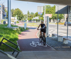 Nowe drogi rowerowe w Katowicach. Prawie 7 kilometrów tras w kilku dzielnicach miasta [ZDJĘCIA]