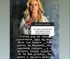 M jak miłość. Olga Szomańska Instagram 