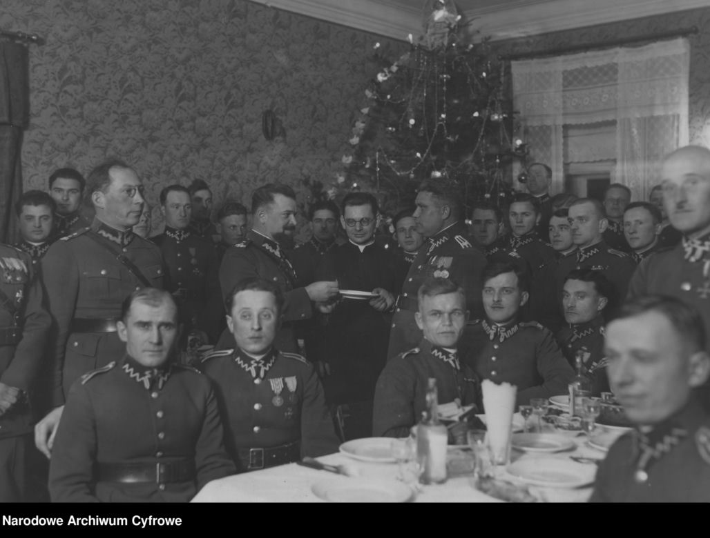 Wigilia w 36. Pułku Piechoty Legii Akademickiej w Warszawie (1931)