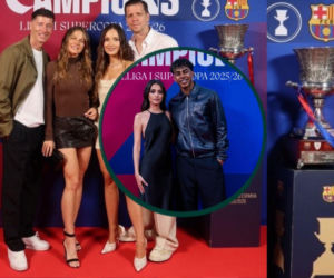 Huczna impreza piłkarzy FC Barcelony. Nowa partnerka Yamala i niespodzianka dla Lewandowskiego