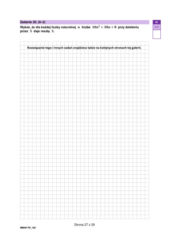Matura próbna 2023: Matematyka. Oficjalne odpowiedzi CKE