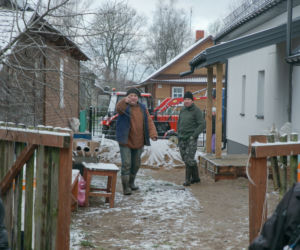 Rolnicy. Podlasie. Zima w Plutyczach