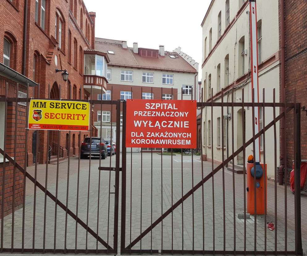Szpital w Bydgoszczy. Tutaj leczą chorych na koronawirusa