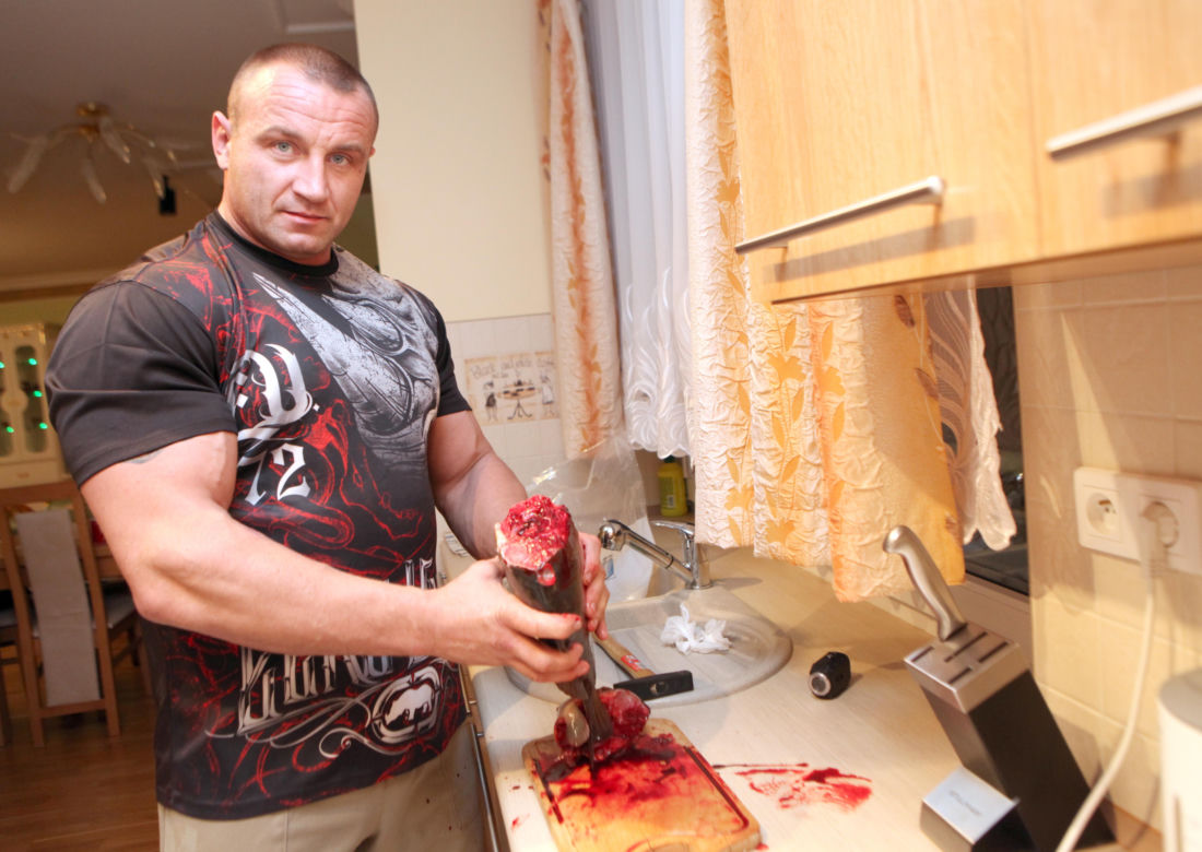Mariusz Pudzianowski vs. karp