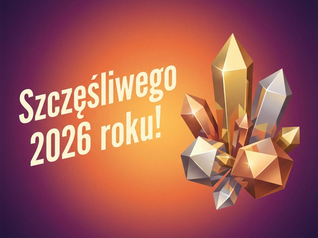 Kartki sylwestrowe 2025/26 z życzeniami. Darmowe, piękne i oryginalne grafiki do wysłania! [FACEBOOK, MESSENGER, SMS]
