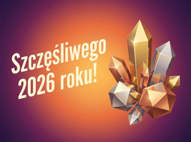 Kartki sylwestrowe 2025/26 z życzeniami. Darmowe, piękne i oryginalne grafiki do wysłania! [FACEBOOK, MESSENGER, SMS]