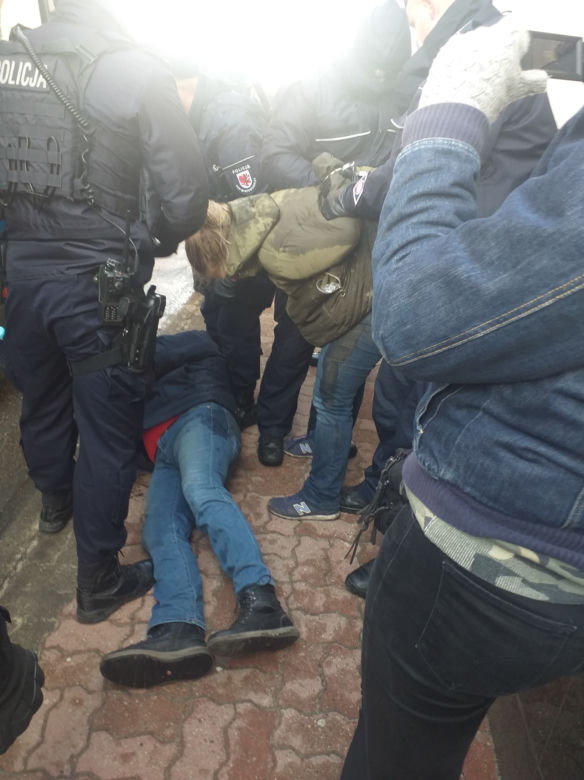 Bydgoszcz: Wielka awantura podczas wystąpienia Andrzeja Dudy