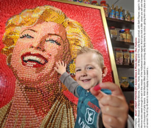 Marilyn Monroe z żelek