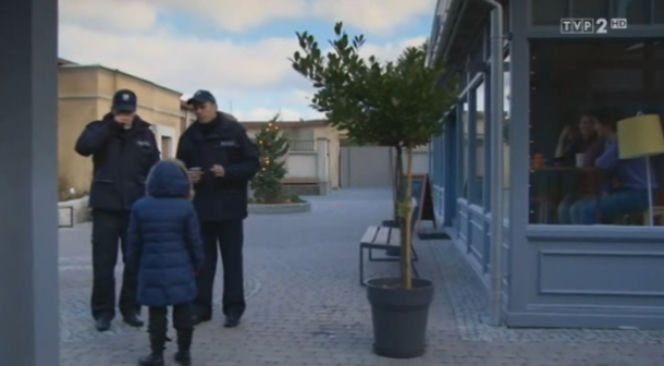 M jak miłość 1052 Basia (Gabriela Raczyńska) policjanci