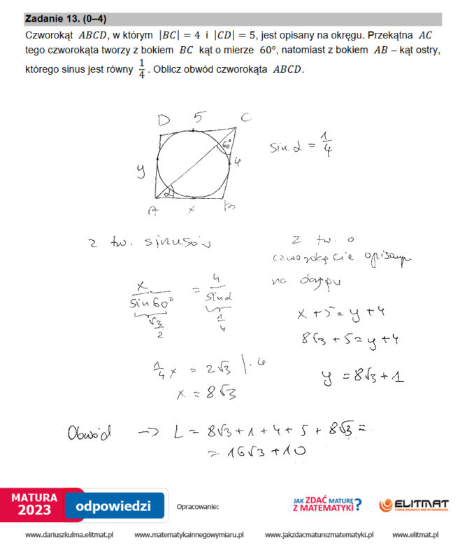 Matura 2023: matematyka rozszerzona. Arkusze CKE i odpowiedzi [Formuła 2015]