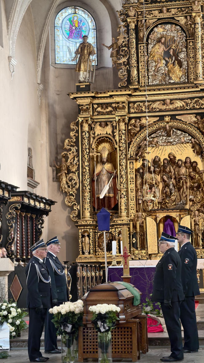 Pogrzeb burmistrza Koźmina Wielkopolskiego