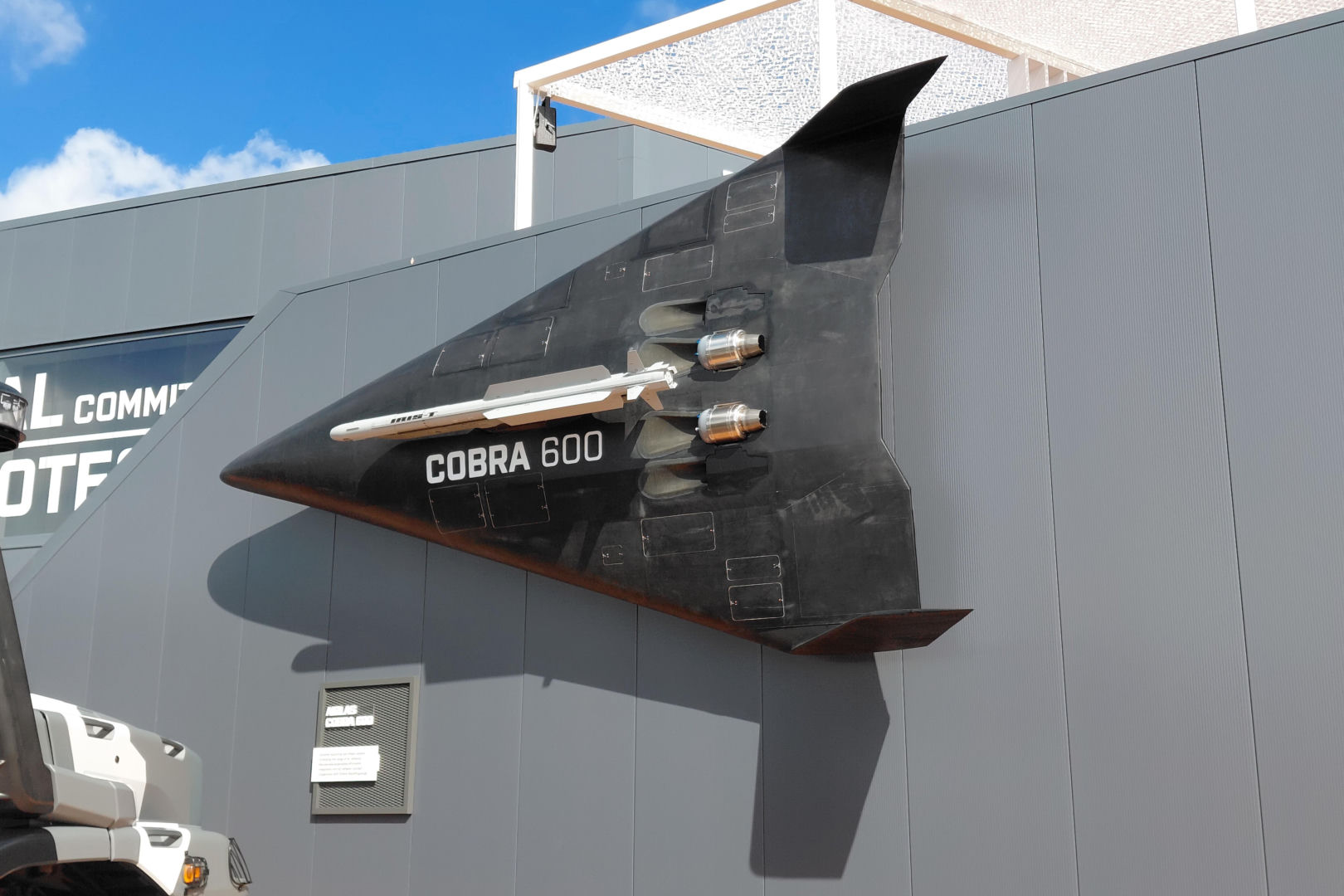 Cobra 600 z rakietą IRIS-T