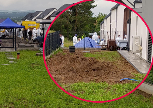 Zakopane płody na posesji. Śledczy ujawniają nowe fakty, szczątki trafiły już do prosektorium