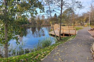 Rewitalizacja stawu przy ul. Bema w Białymstoku