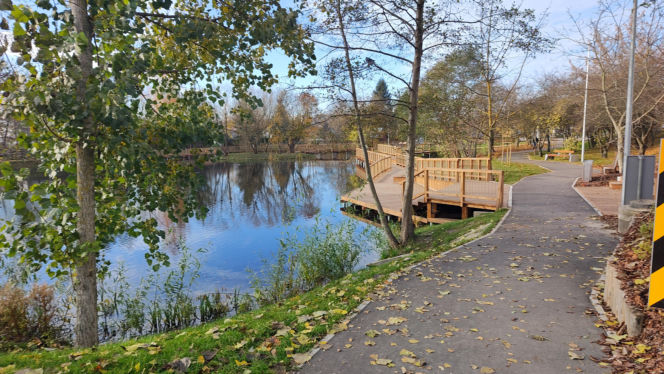 Rewitalizacja stawu przy ul. Bema w Białymstoku