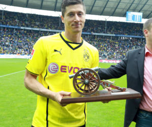 Lewy zdobył armatę Bundesligi!