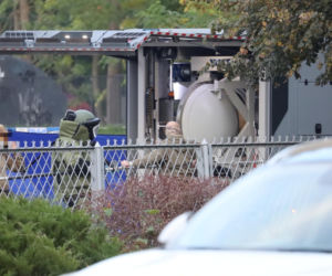 Saperzy pod szkołą w Ostrołęce! Z plecaka Jakuba Z. wydobywał się dym!