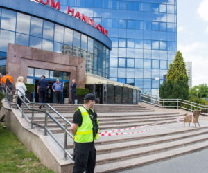 Eksplozja w centrum handlowym
