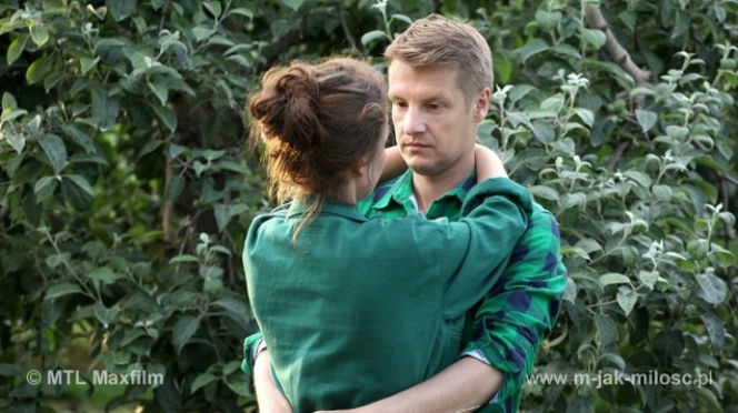M jak miłość odc. 1085. Ala (Olga Frycz), Paweł (Rafał Mroczek)