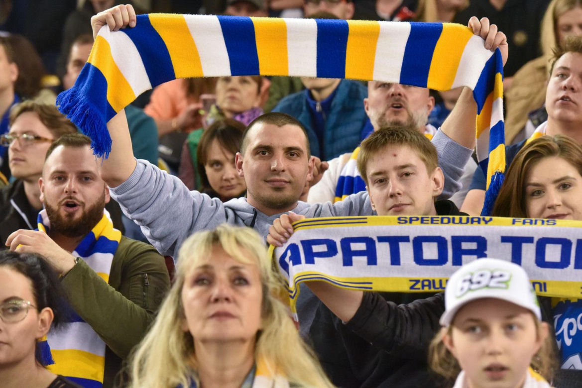 PRES Grupa Deweloperska Toruń - Krono-Plast Włókniarz Częstochowa 47:43, zdjęcia kibiców i zawodników