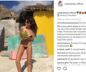 Natalia Siwiec pozuje w bikini