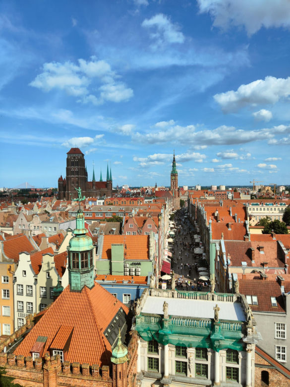 Panorama Gdańska 