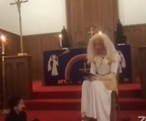 Chrześcijański pastor został drag queen! Mówi kazania dla dzieci w przebraniu kobiety