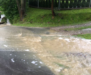 Skutki ulewnych deszczy w Gminie Zakliczyn