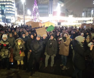 Protest w Katowicach