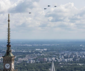 Nad Polską przeleciały ultranowoczesne myśliwce F-35!