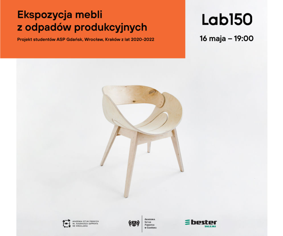 Meble z odpadów sklejkowych w duchu less waste. Zobacz projekty studentów ASP