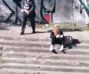 Zboczeniec masturbował się przy dziecku