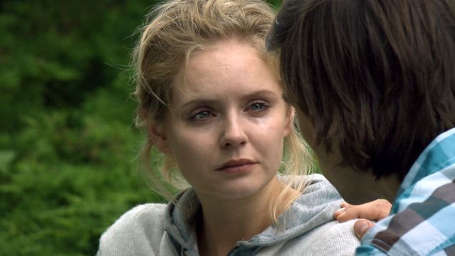 M jak miłość, odcinek 1332, Justyna (Olga Kalicka)