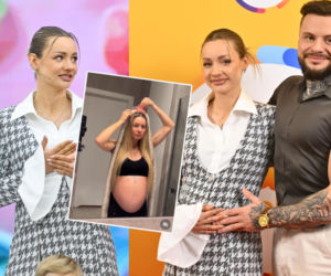 Ciężarna Pamela z FitLovers w Halo, tu Polsat. Gdzie jest ciążowy brzuszek? 