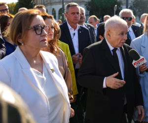 Jarosław Kaczyński na miesięcznicy smoleńskiej