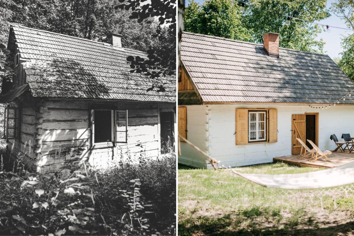 Metamorfoza drewnianej chaty na Lubelszczyźnie