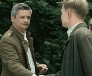 Czas honoru Powstanie odc. 7. Michał (Kuba Wesołowski), Maliszewski (Piotr Grabowski)