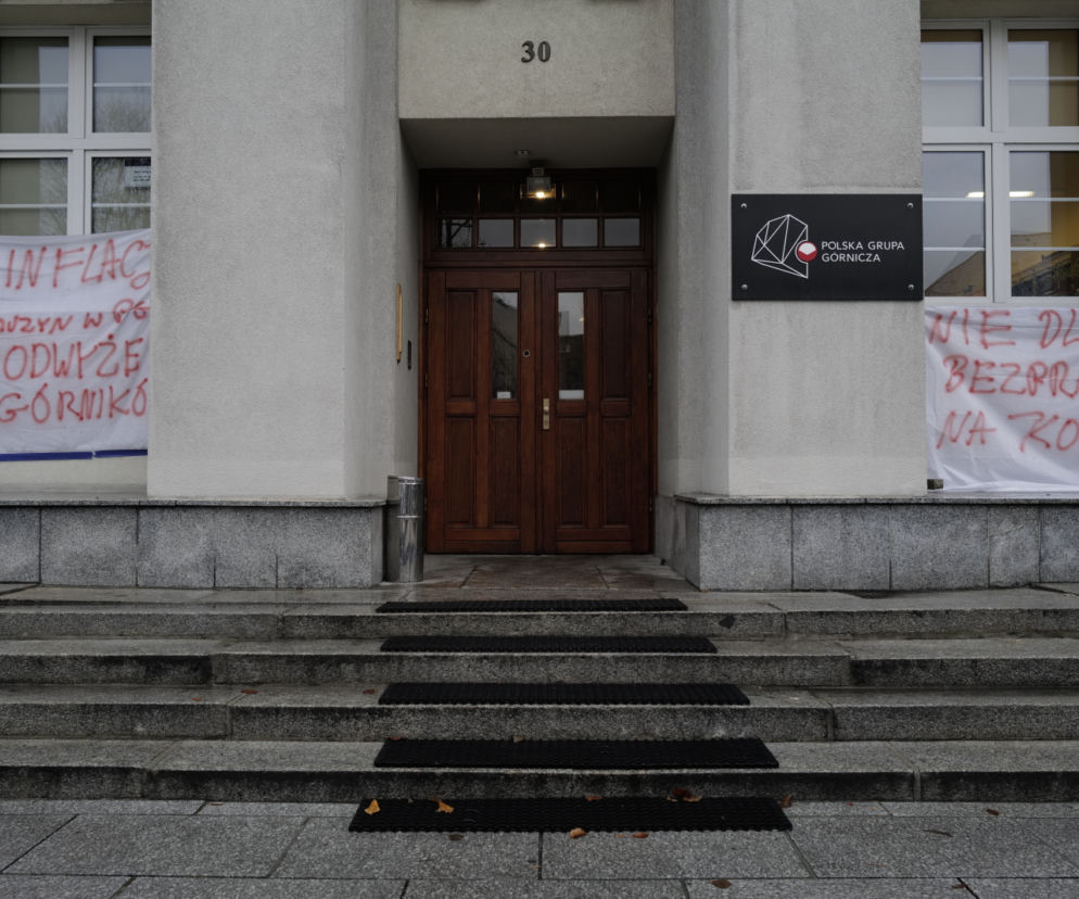 Katowice: grupa górników wtargnęła do siedziby PPG. Domagają się podwyżek i rekompensat za pracę w weekendy