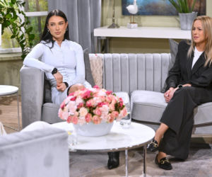 Natalia Natsu Karczmarczyk z mamą u Krzysztofa Ibisza